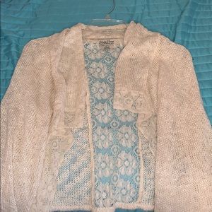 Lucky Brand Sweaters - Big Girls Lucky Brand Cardigan Lucky Brand Sweaters - Big Girls Lucky Brand Cardigan